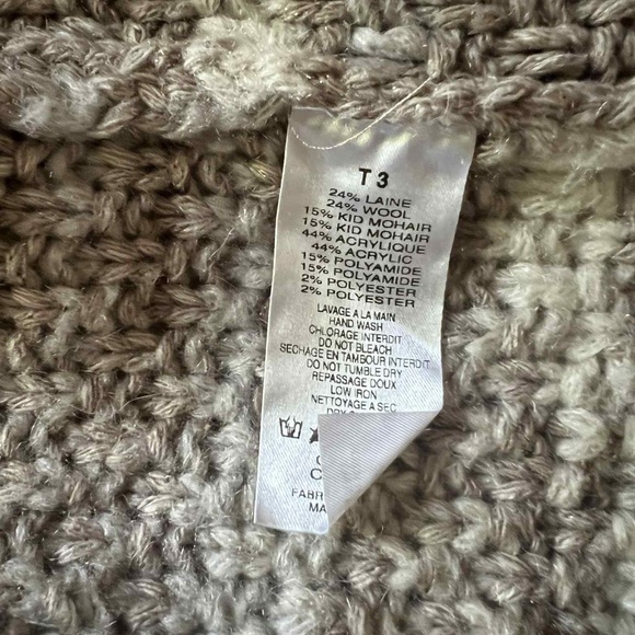 Des Petits Hauts - Wool and mohair cardigan (T3/L) - Picture 2 of 7